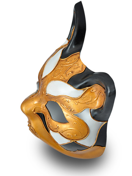 Карнавальная маска "Grigio"