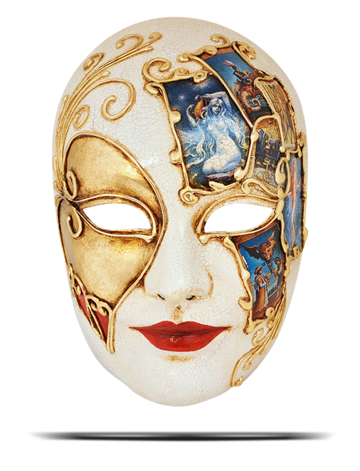 Карнавальная маска "Falsita"