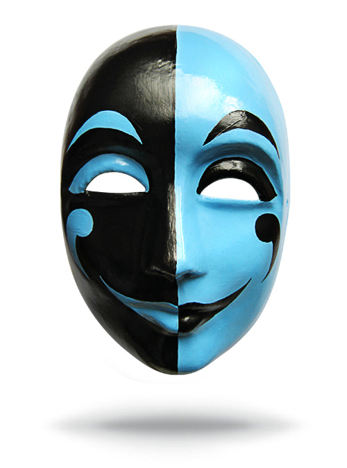 Карнавальная маска "Buffone"