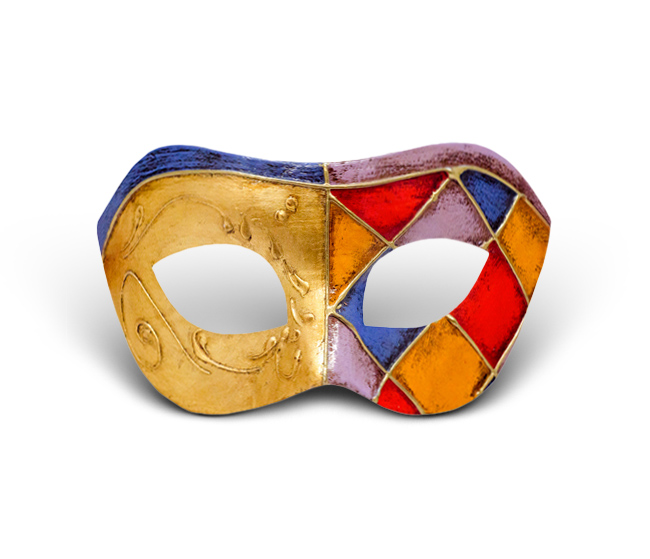 Карнавальная маска "Priolo"