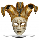 Карнавальная маска "Сinese"
